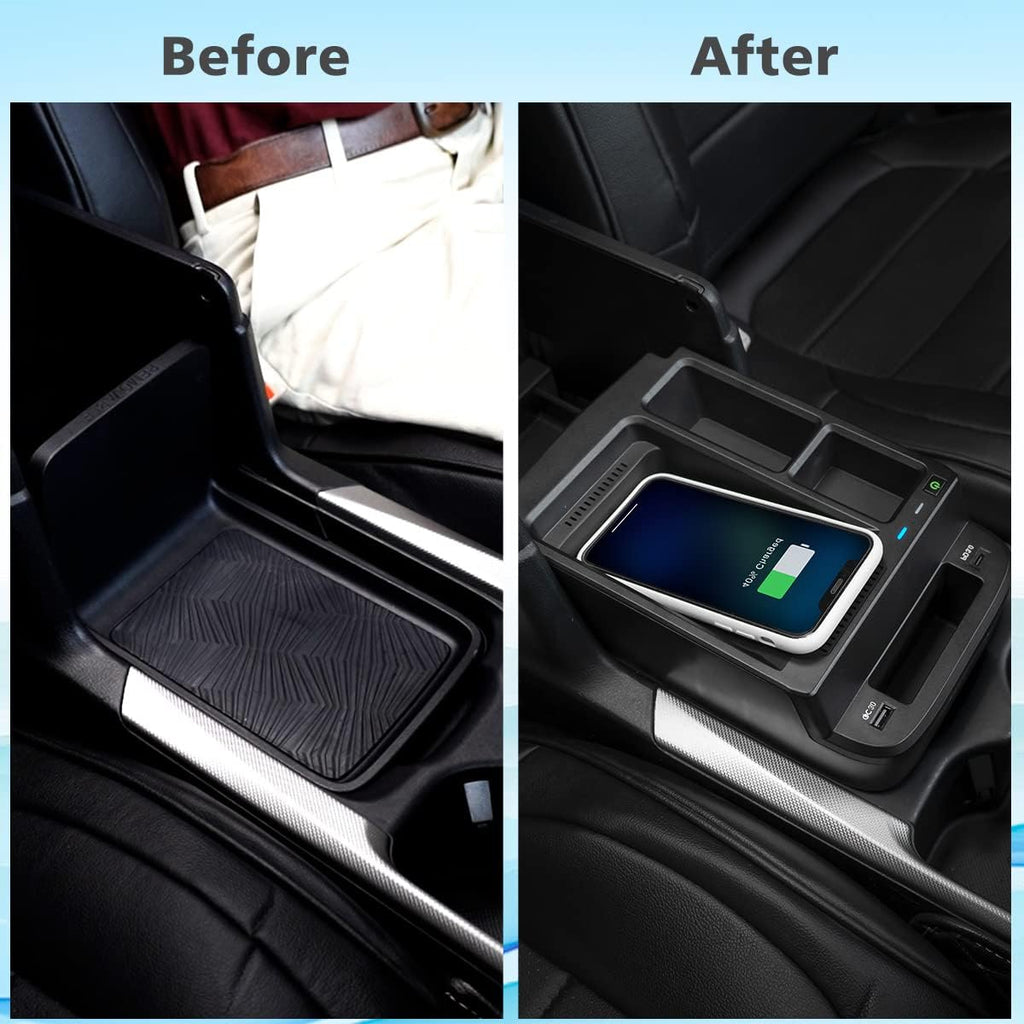 Center Console Organizer with Wireless Charger R4259