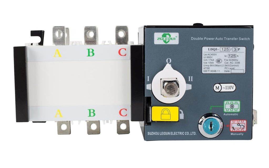 2 Pole 125A Automatic Transfer Switch Pack of 2 R97161