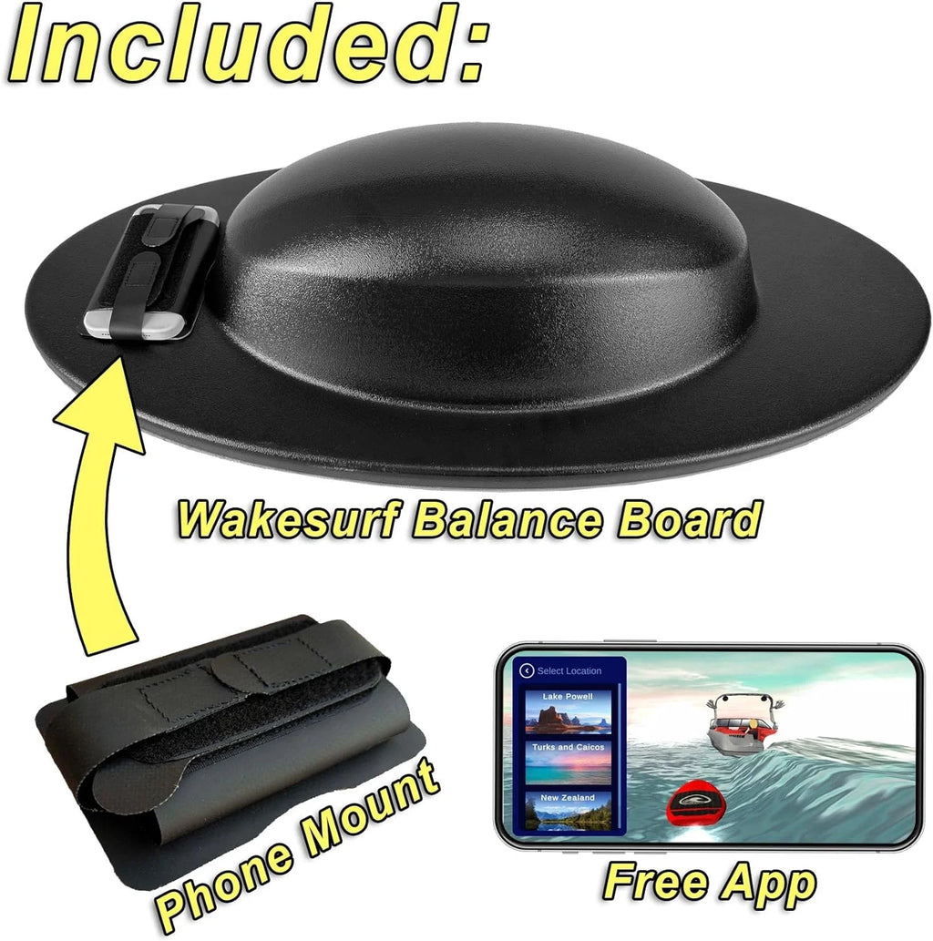 Wakesurf Balance Board with Phone Mount E188671
