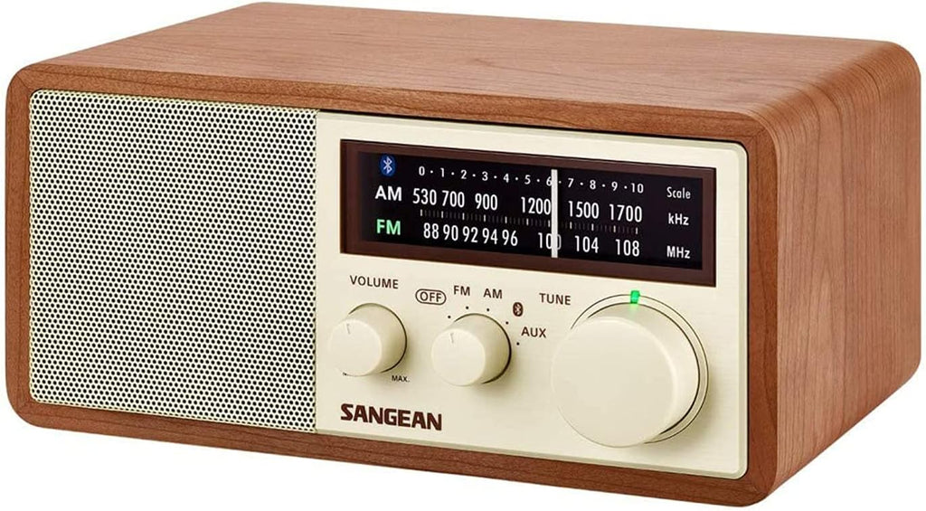 Wooden Cabinet Radio with Bluetooth H3191