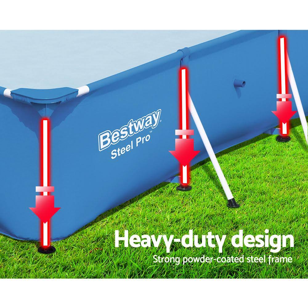 Steel Frame Above Ground Rectangular Swimming Pool Z497839