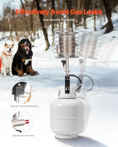 42000 BTU Infrared Radiant Propane Tank Top Heater U761