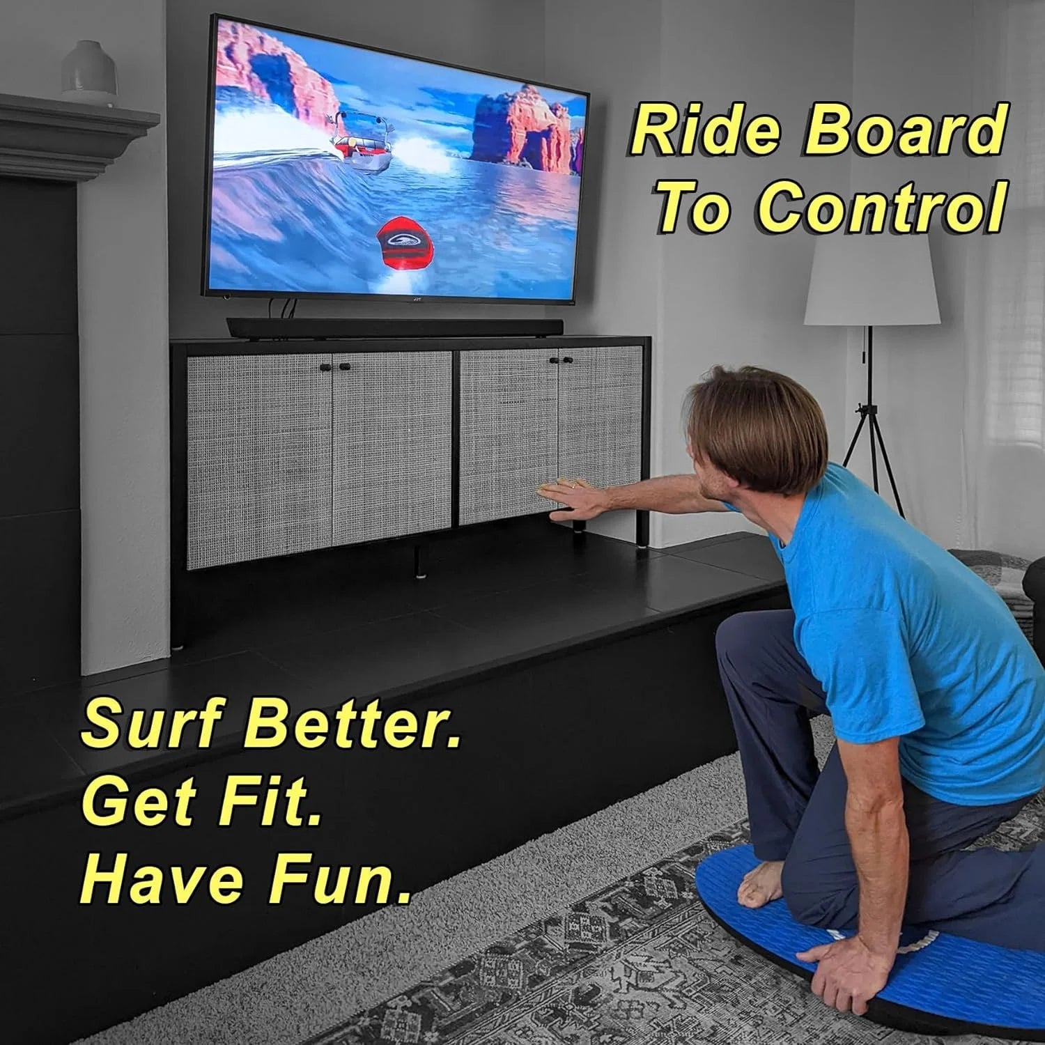 Wakesurf Balance Board with Phone Mount E188671