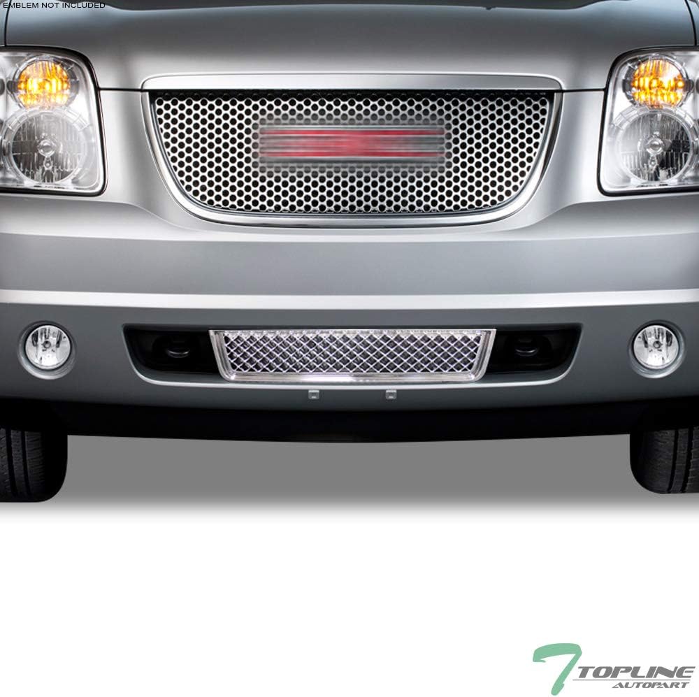 Chrome Mesh Front Lower Bumper Grille Pack of 2 V315987