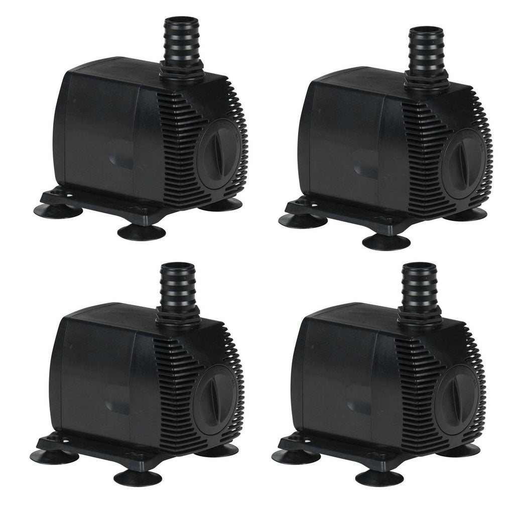 725 GPH 57W Magnetic Drive Submersible Pond Pump (4 Pack) X9890