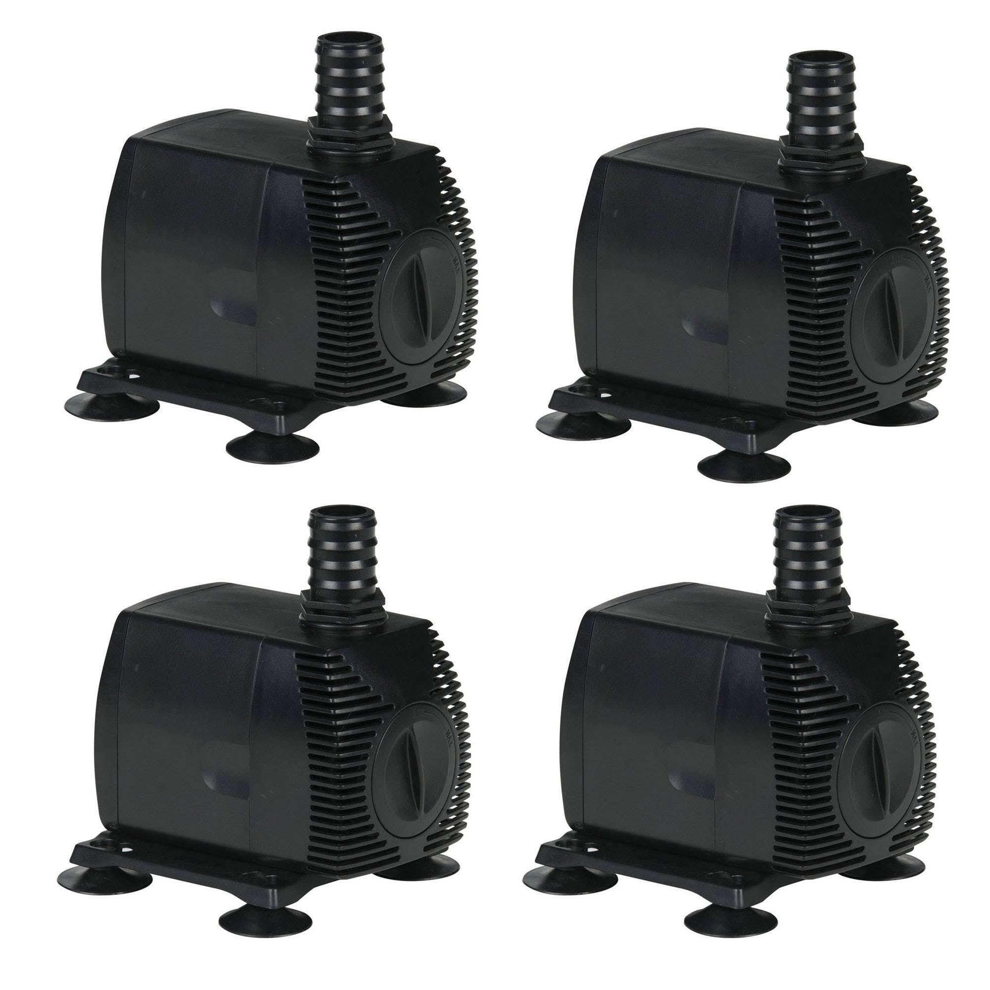 725 GPH 57W Magnetic Drive Submersible Pond Pump (4 Pack) X9890