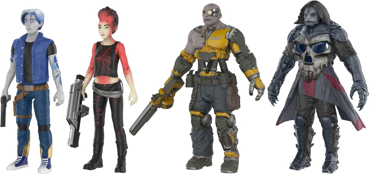Parzival Aech Art3mis i-R0k Mini Action Figure Set with Trading Card Bundle Pack of 2 P7516