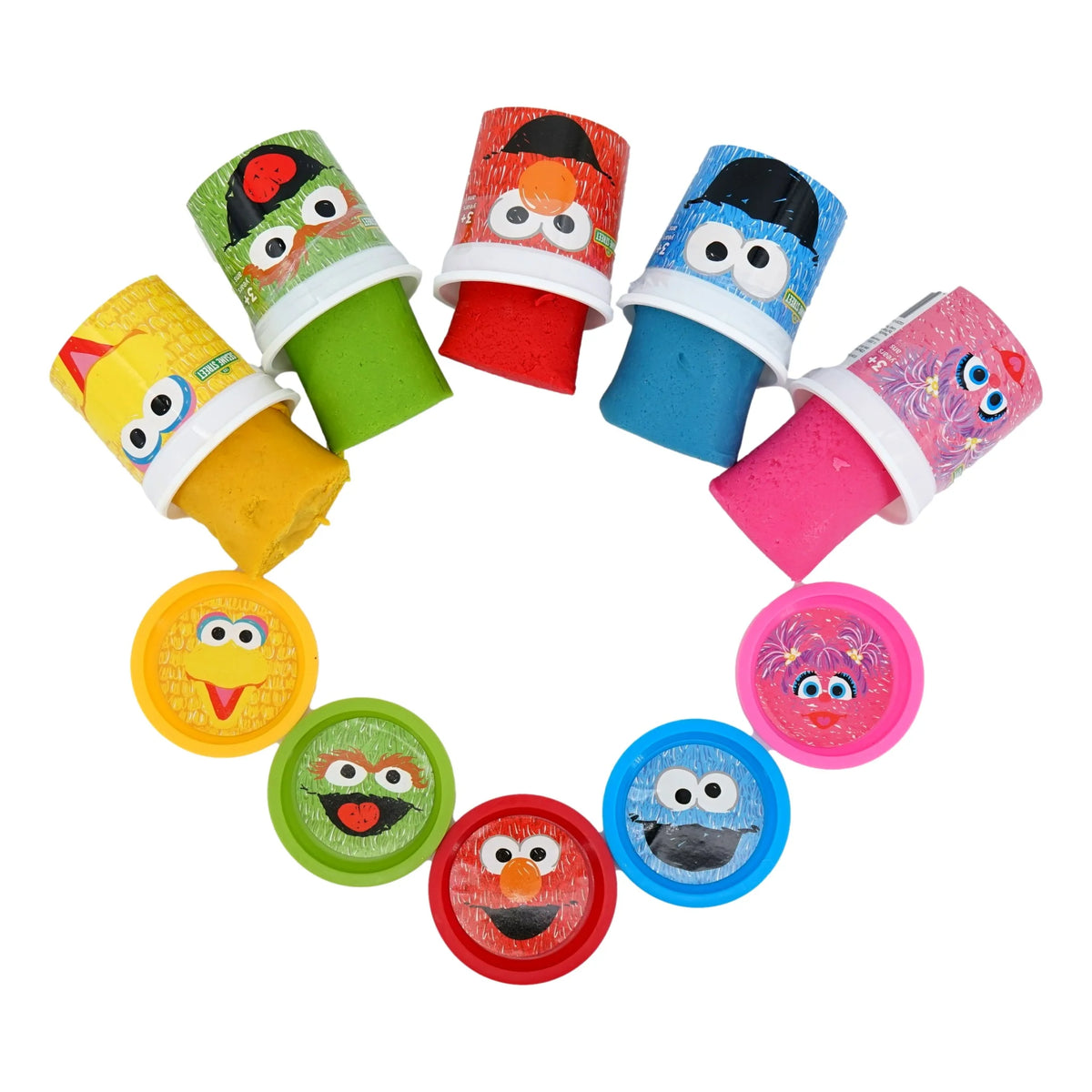 Play Modeling Dough, 5-Pack, 4oz Cans U737