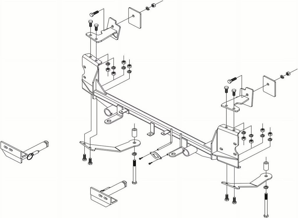 TOW BAR MOUNTING BRACKET G859465