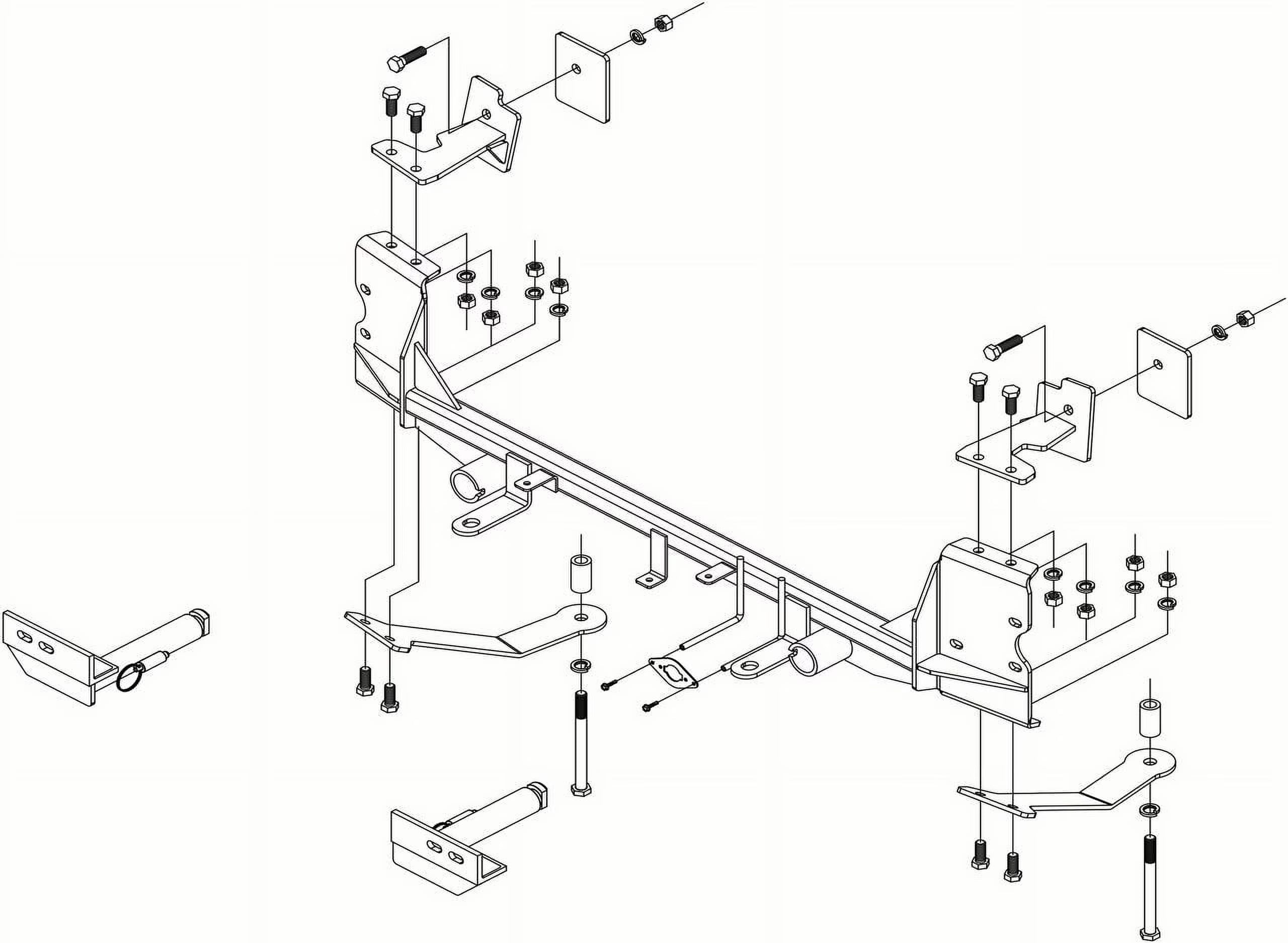 TOW BAR MOUNTING BRACKET G859465