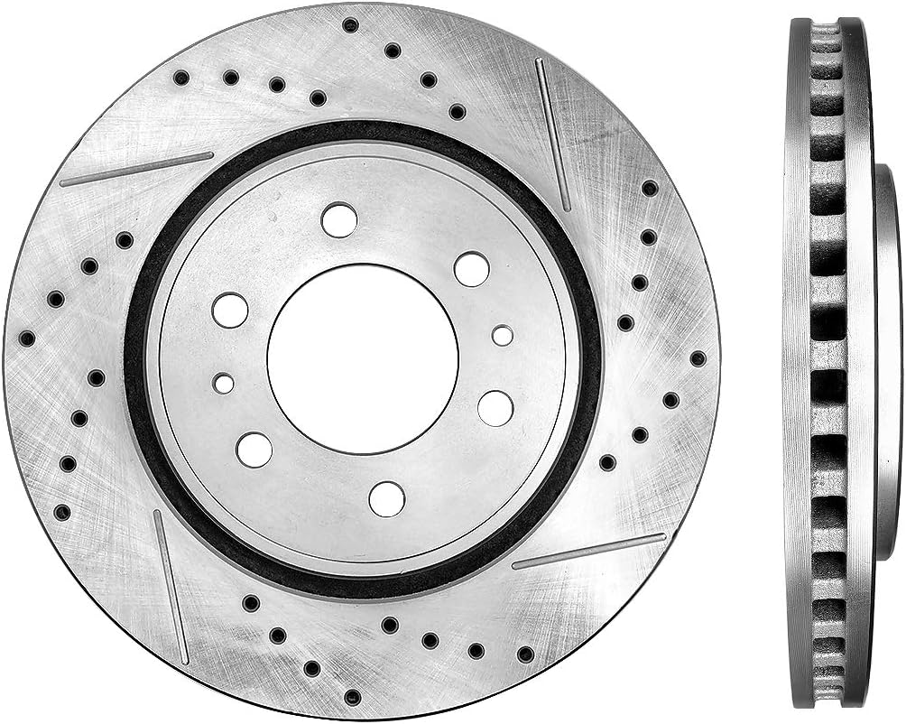 Drilled & Slotted 5 Lug Rotors M62913
