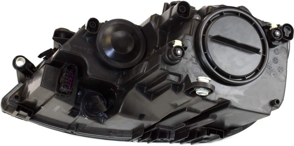 Halogen Headlight Assembly for Volkswagen Jetta Sedan 2011-2014 Driver and Passenger Side Pair T37239