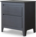 Brown 2-Drawers Nightstand Z82384