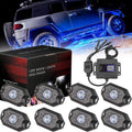 RGB LED Rock Light Kit with Bluetooth Remote Control H193