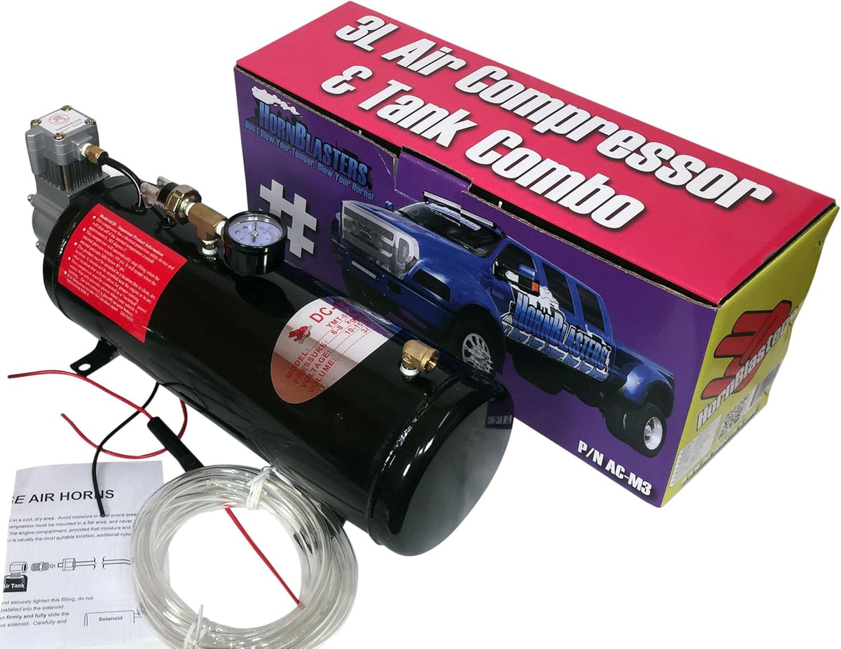 Rhino Air Horn Kit 3 Trumpets M829
