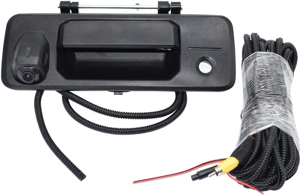 Black Tailgate Backup Camera Reverse Handle Rear View Cameras C2123