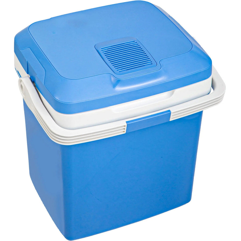Portable Car Fridge 25L/28Qt with 110V AC Home Power Cord & 12V Car Adapter E141239