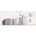 Contemporary Metal Animal Silhouette Art V4518