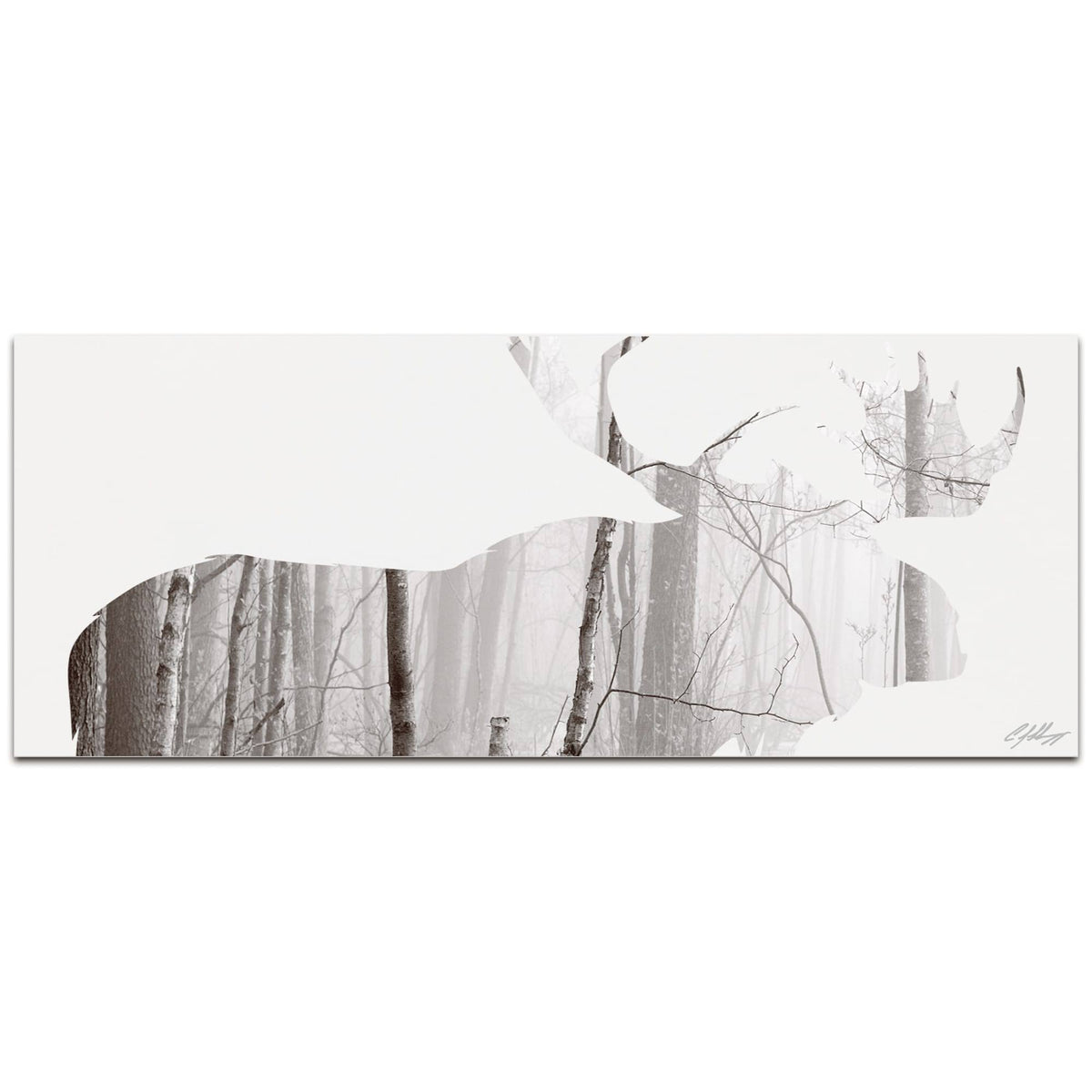 Contemporary Metal Animal Silhouette Art V4518