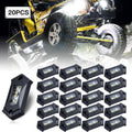20Pods White LED Rock Lights M5203