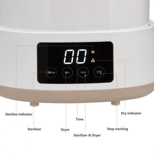 Electric Steam Sterilizer with LED Display R600191