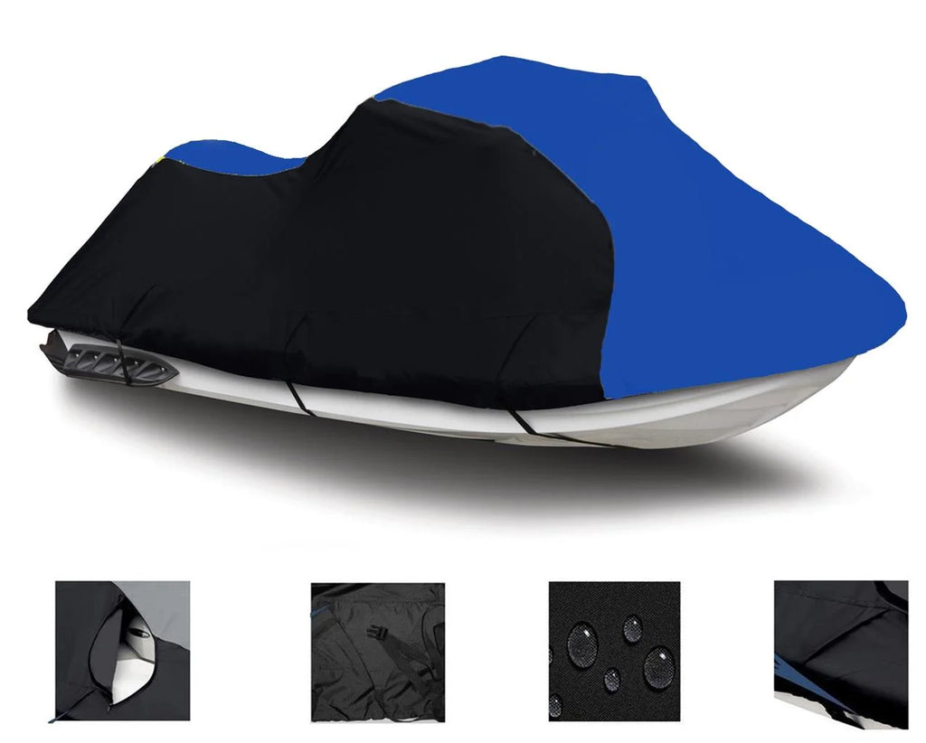 Heavy-Duty Trailerable Jet Ski PWC Cover 2 Seater P782