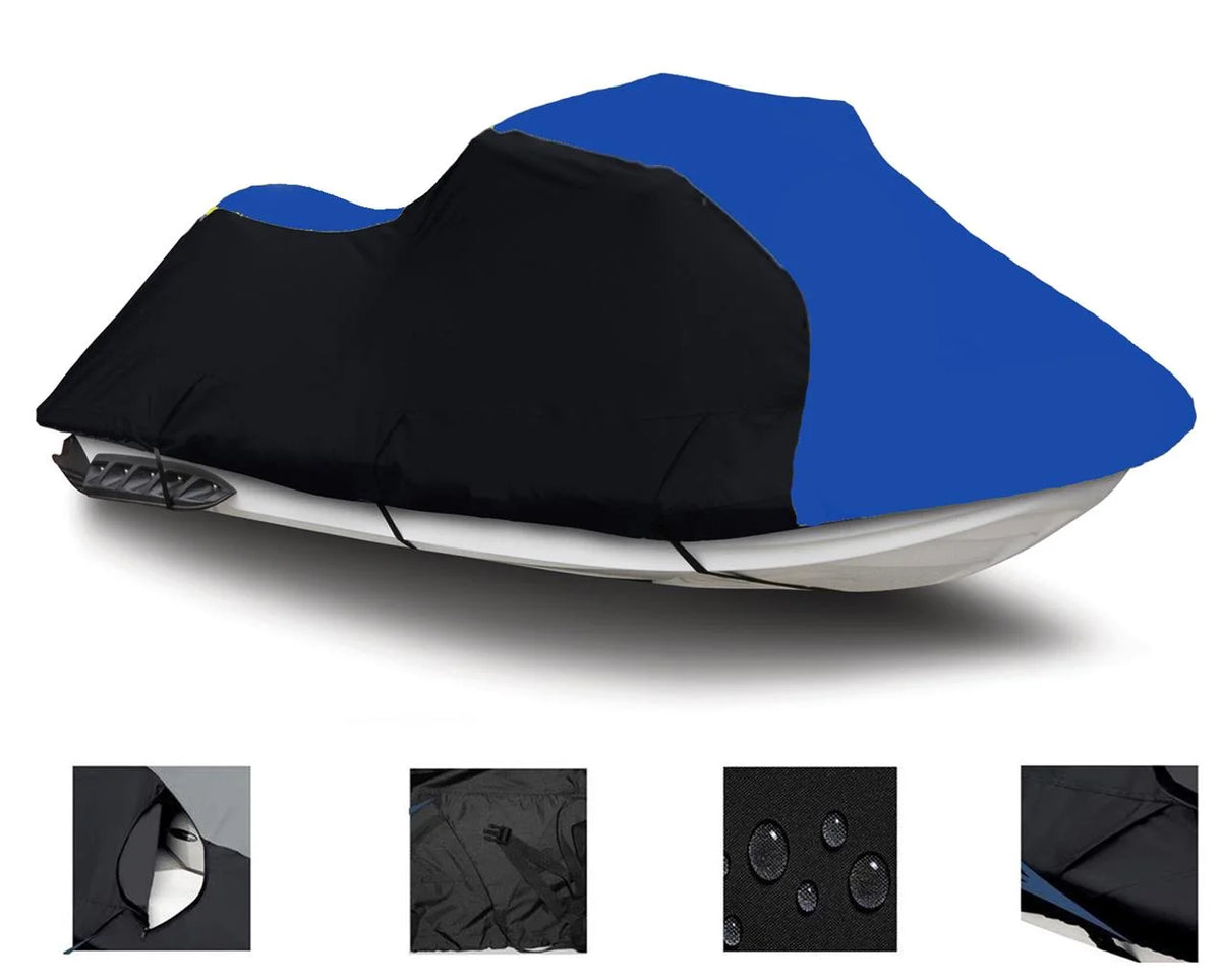 Heavy-Duty Trailerable Jet Ski PWC Cover 2 Seater P782