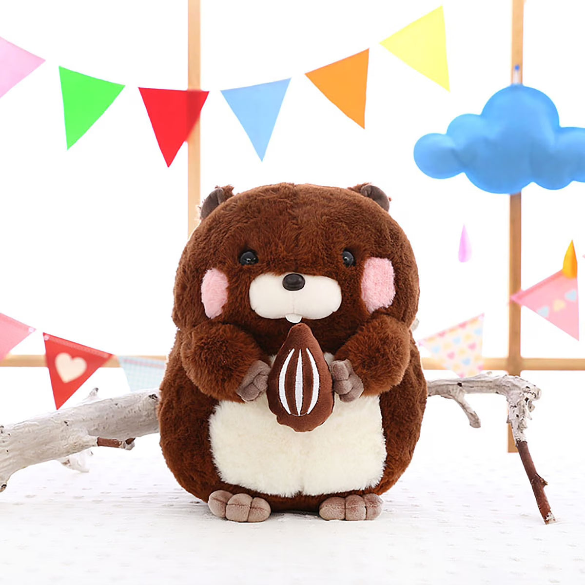 Groundhog Doll Stuffed Plush Toy Y534419