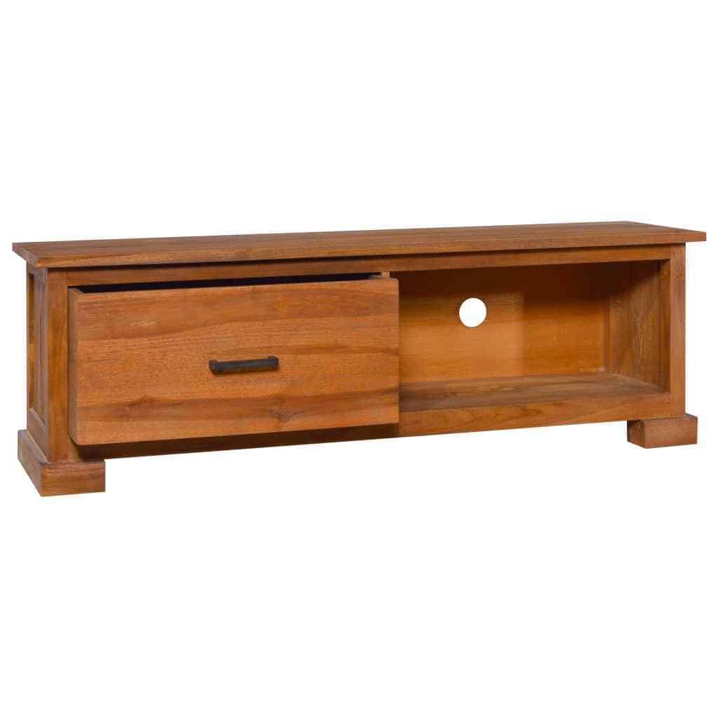 Solid Teak Wood TV Cabinet V81339