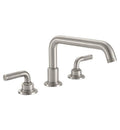 Matte Black Roman Tub Trim Set with Lever Handles S56321