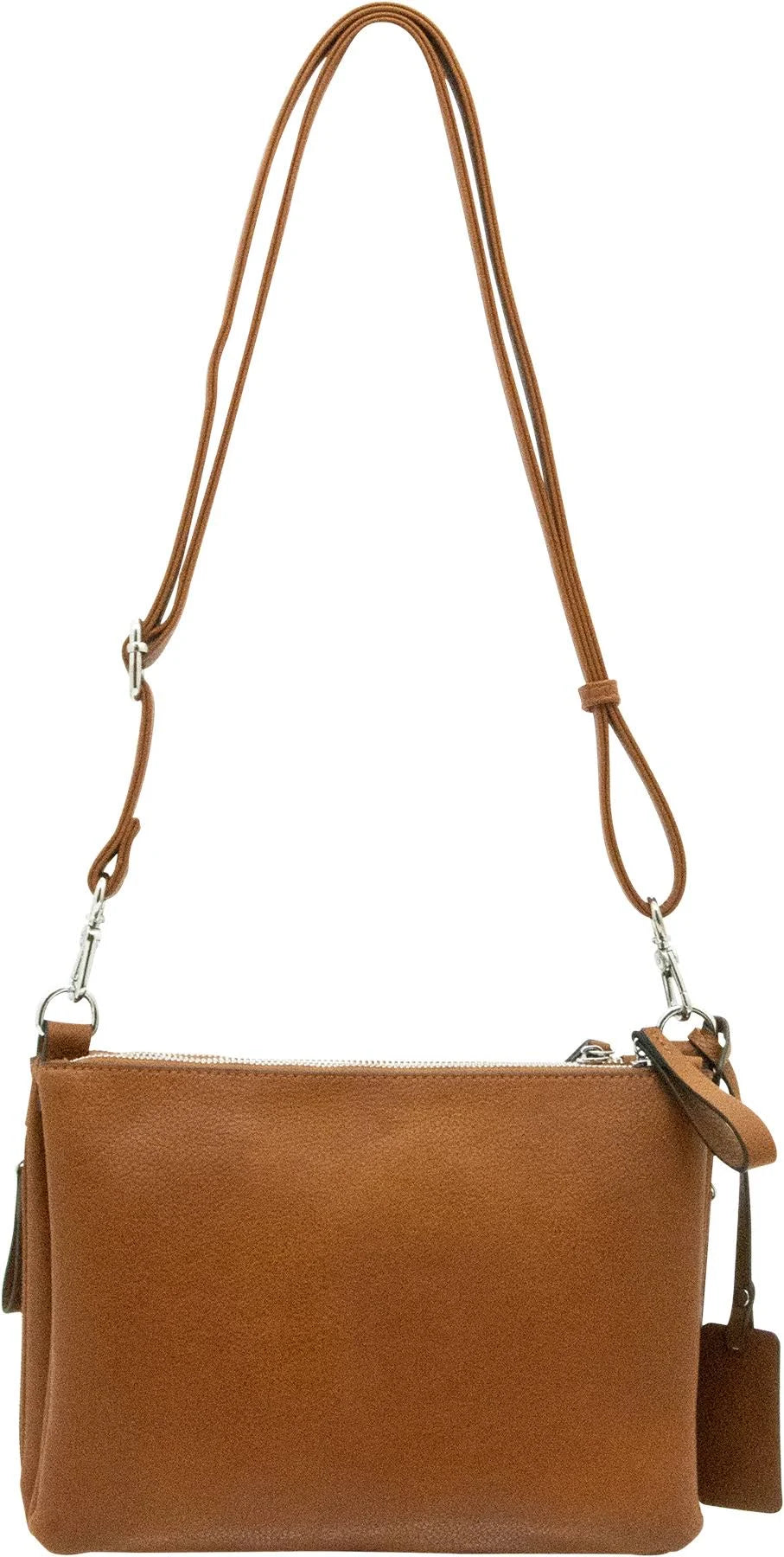 Brown Cross Body Purse N386