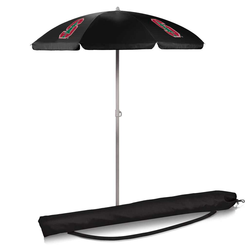 Black 5.5' Portable Beach Umbrella H609