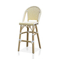 Natural Tone Patio Bar Chairs (Set of 2) Q21302