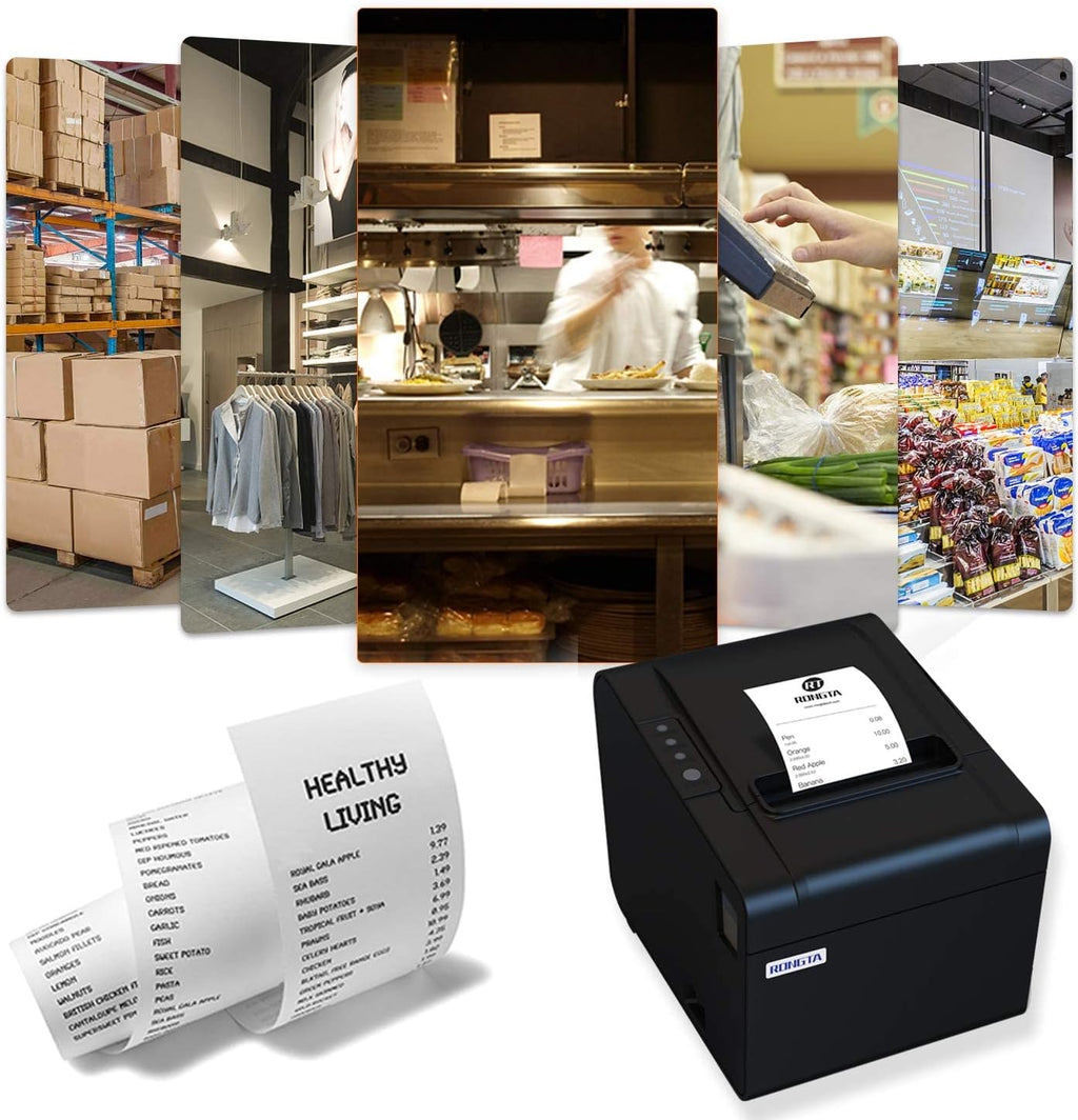 80mm Thermal Receipt Printer with Auto Cutter V146