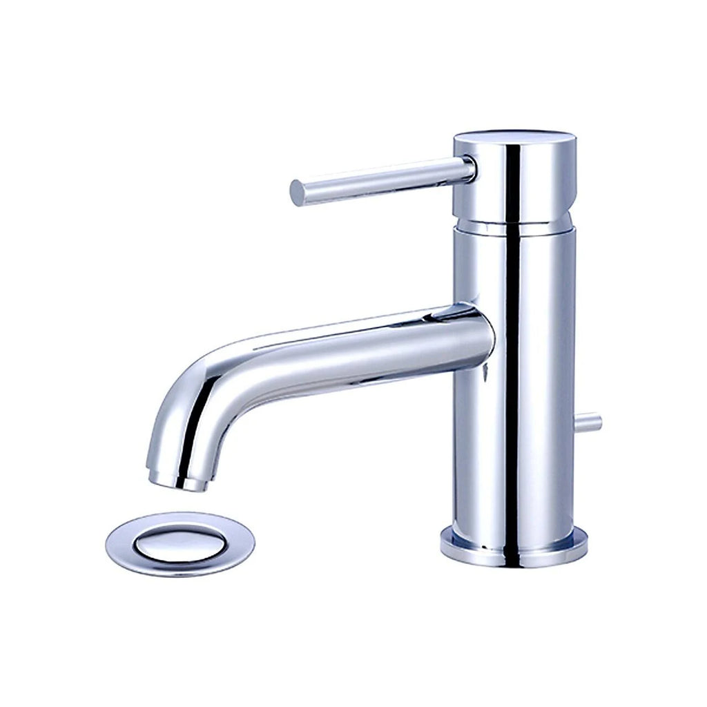 Brushed Nickel Single Hole Bathroom Faucet D66542
