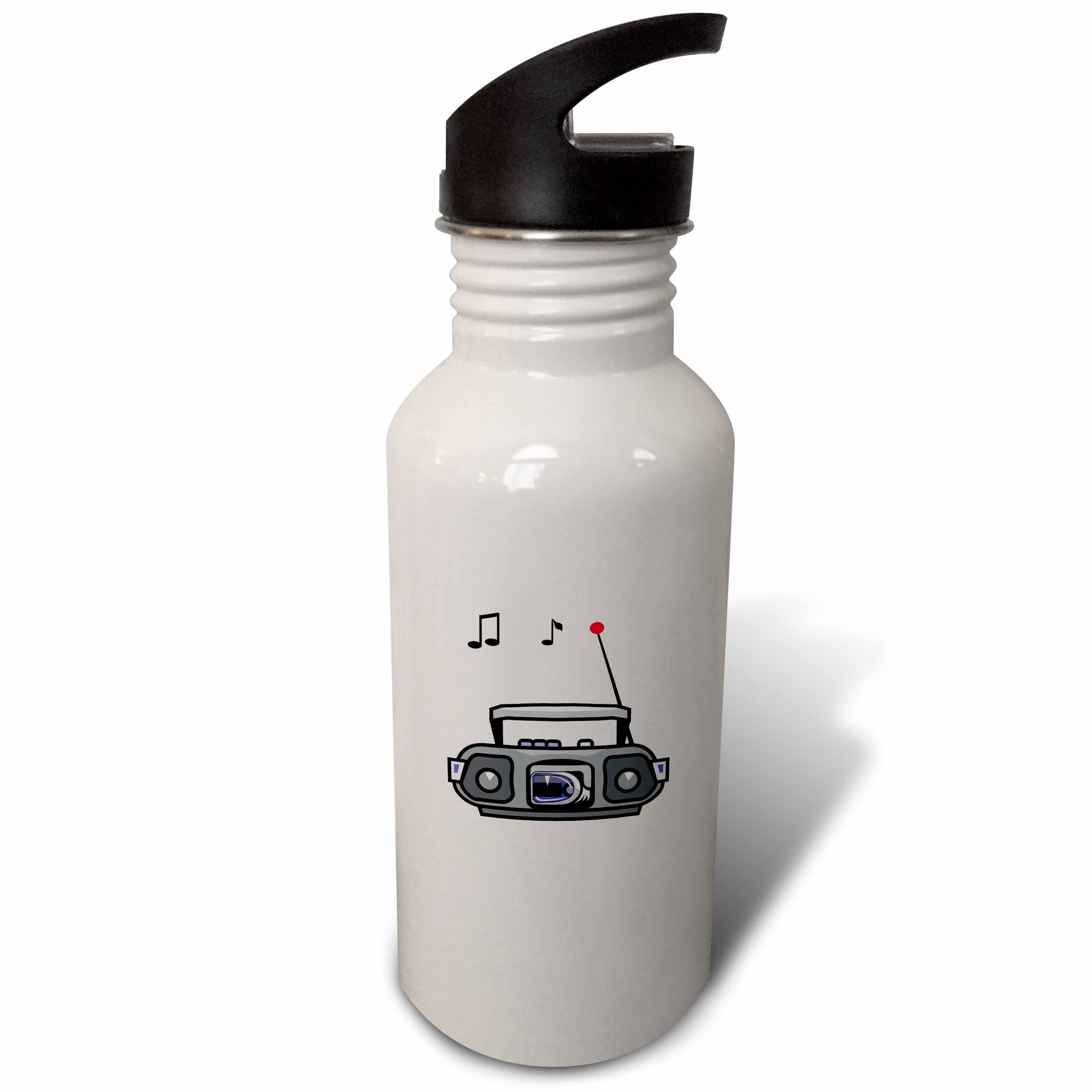 Grey 21 oz Sports Water Bottle H5916