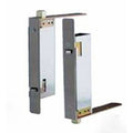 Pair of Automatic Flush Bolts for Wood Doors Satin Bronze Finish O24664