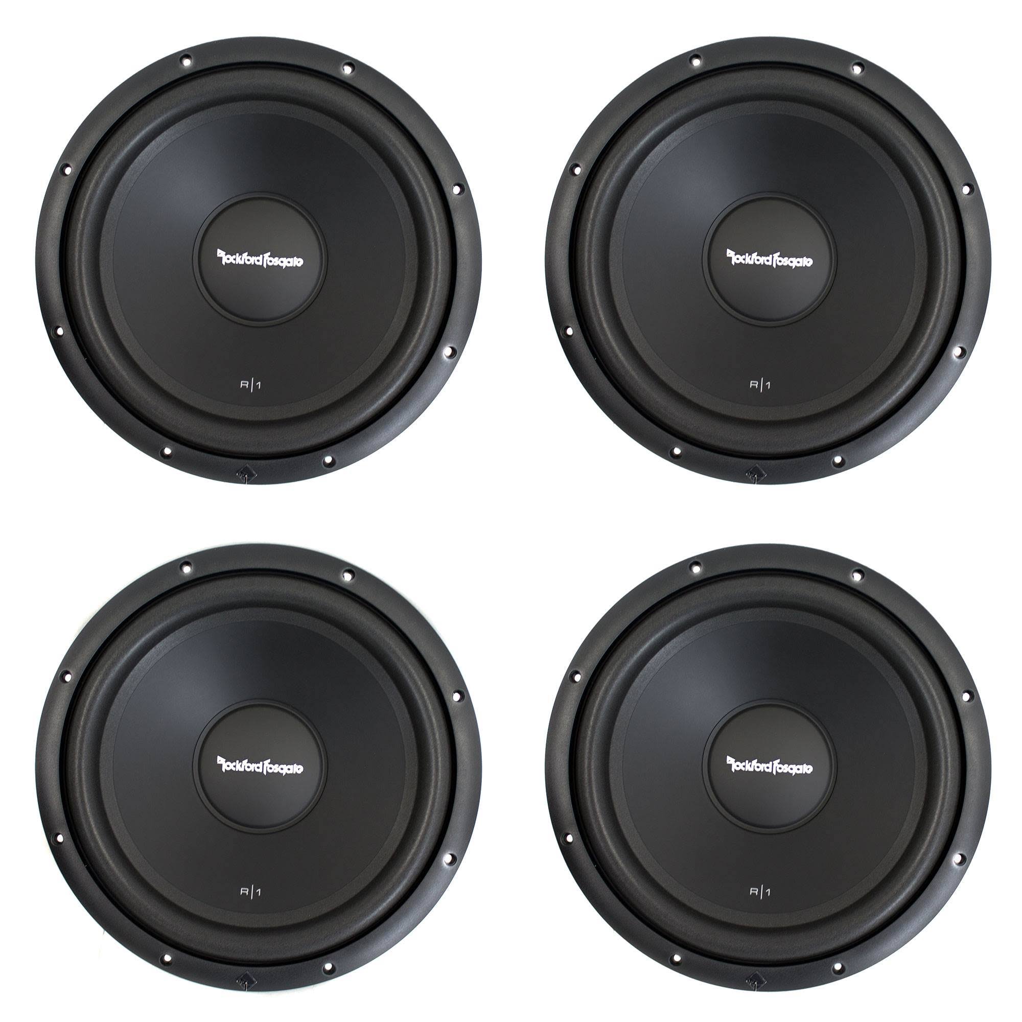 12 inch 400 Watt 4-Ohm Svc Car Subwoofer (4 Pack) Q169