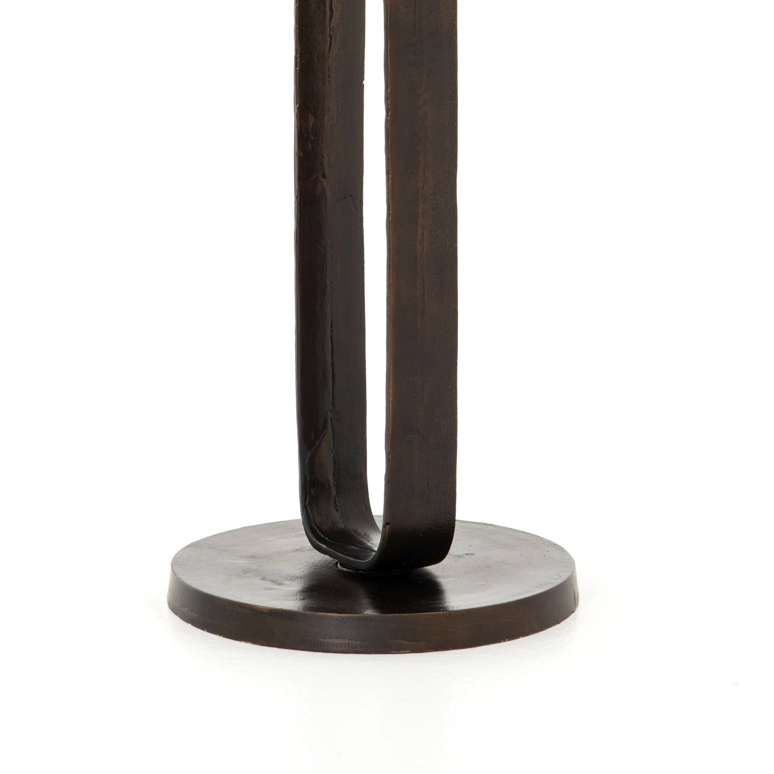 Antique Rust End Table J19410