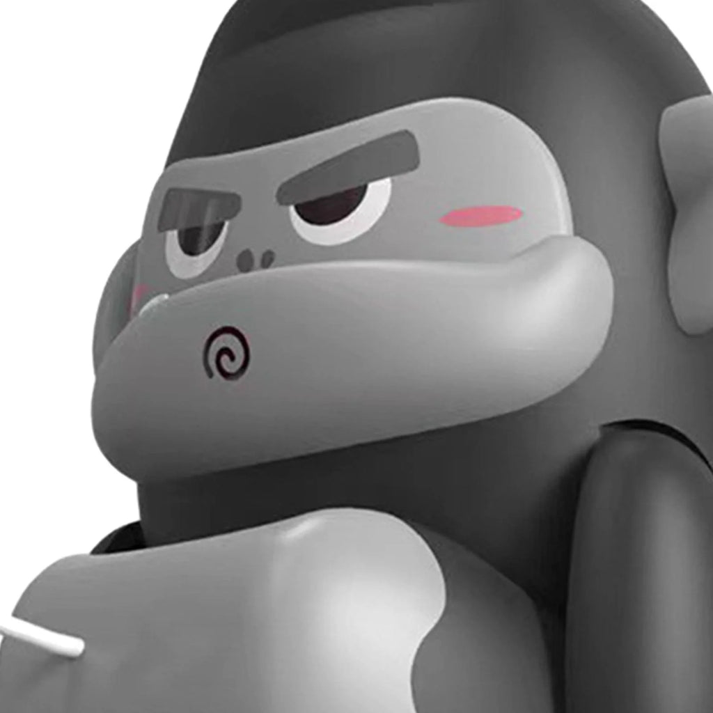 Black and Gray Pull Along Gorilla Toy W675099