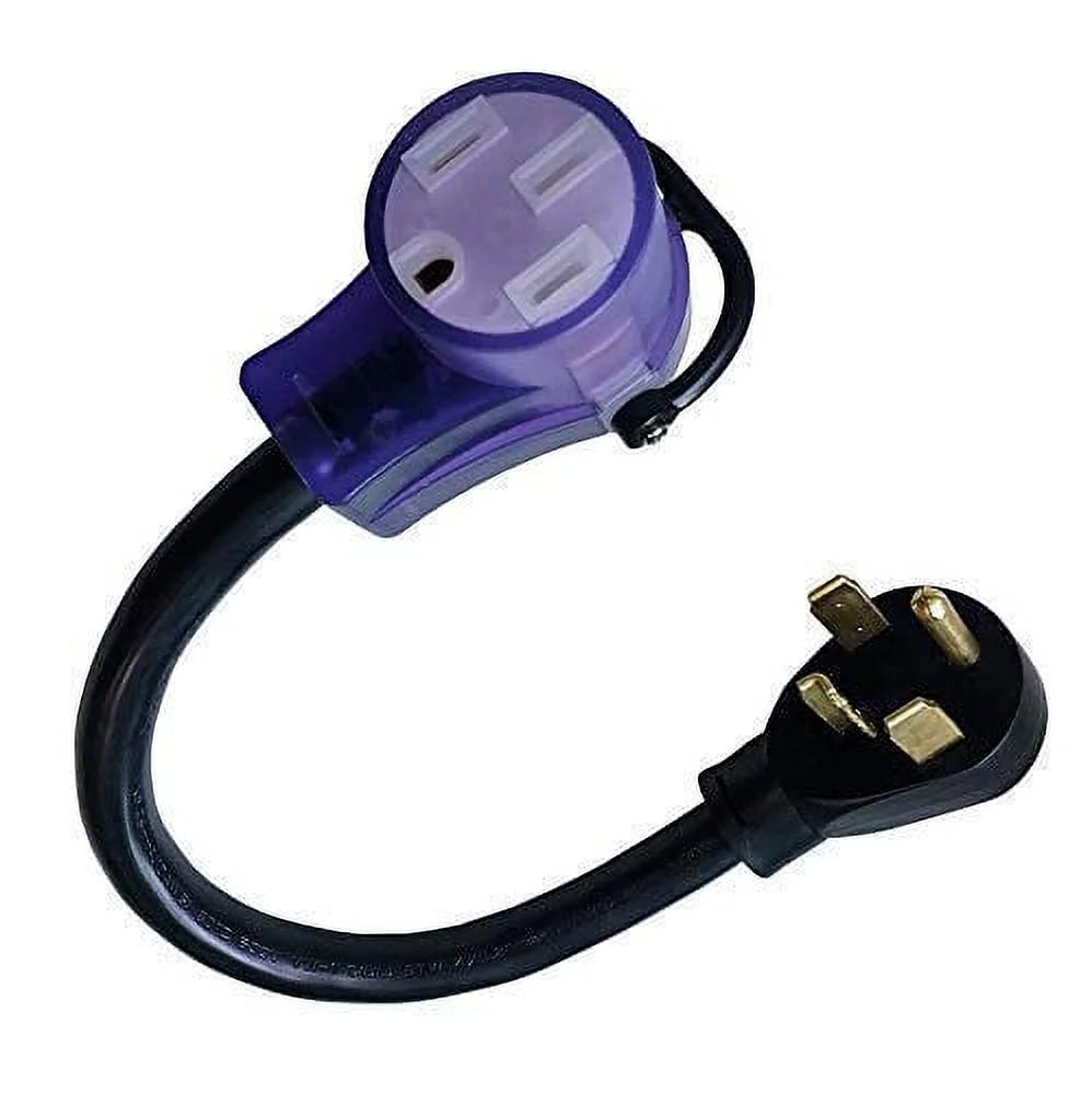 AC Adapter Cord NEMA 14-30P to 14-50R 1.5 feet J787