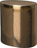 Oval Garden Stool Gold P851712