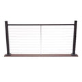 Textured Bronze Cable Railing System B170