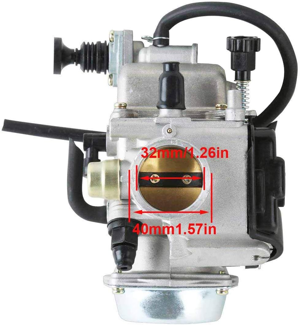 Carburetor with Oil Filter and Air Filter, Pack of 2 J798