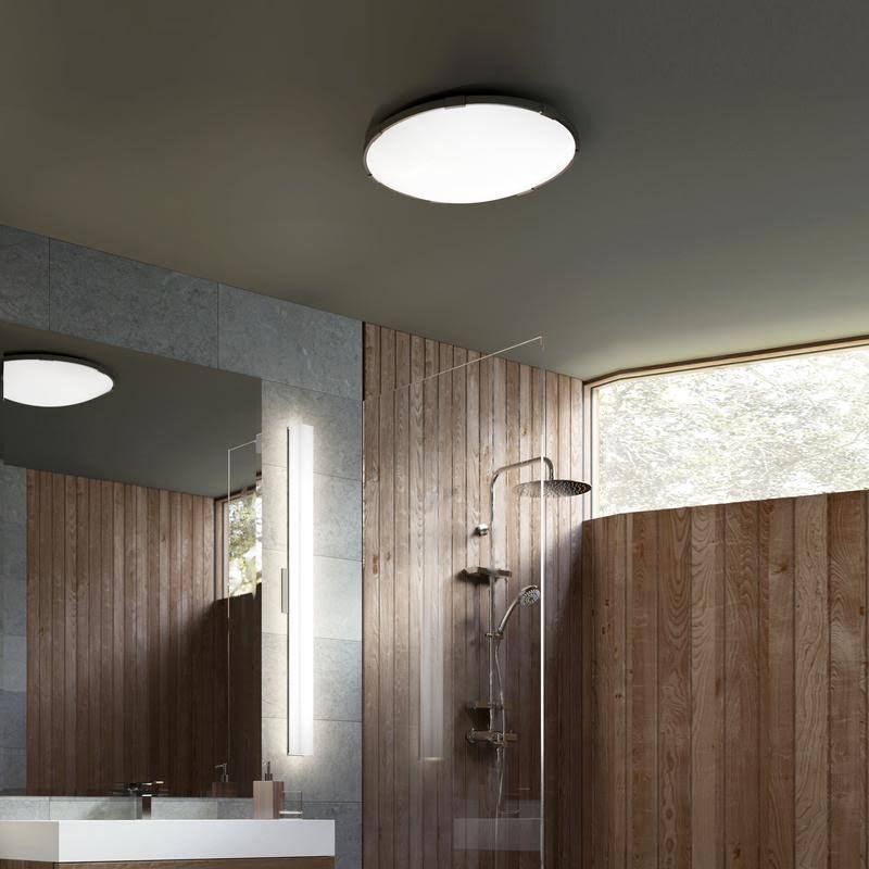 Aged Brass LED Flush Mount F3204