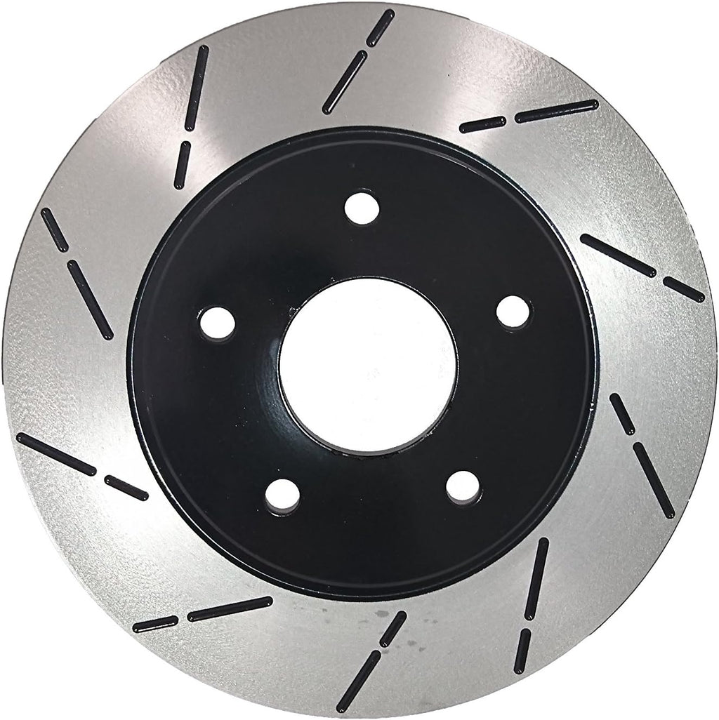 Rear Slotted Brake Rotors Pads for Infiniti G37 H5968