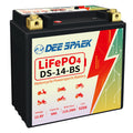 Lithium Motorcycle Battery, 12 Volt 9Ah 520CCA, LiFePO4 ATV Scooter Powersports Battery Replacement P8447