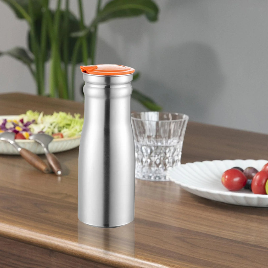 Stainless Steel Bottle with Lid Jug I21124