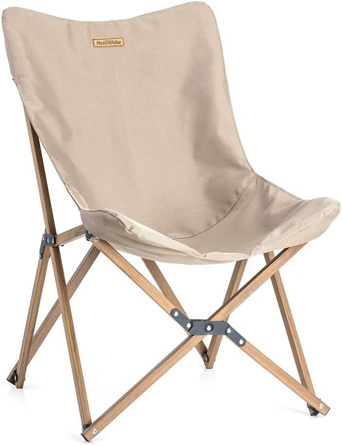 Black Aluminum Folding Moon Chair N98899