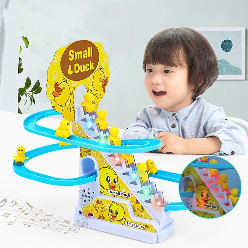 Montessori Roller Coaster Track Toy Set F609